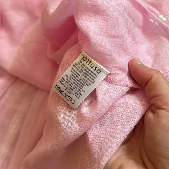 💕Pitusa Pink Silver Dress BNWT ShopMorley Boutique💕 - Picture 9 of 15